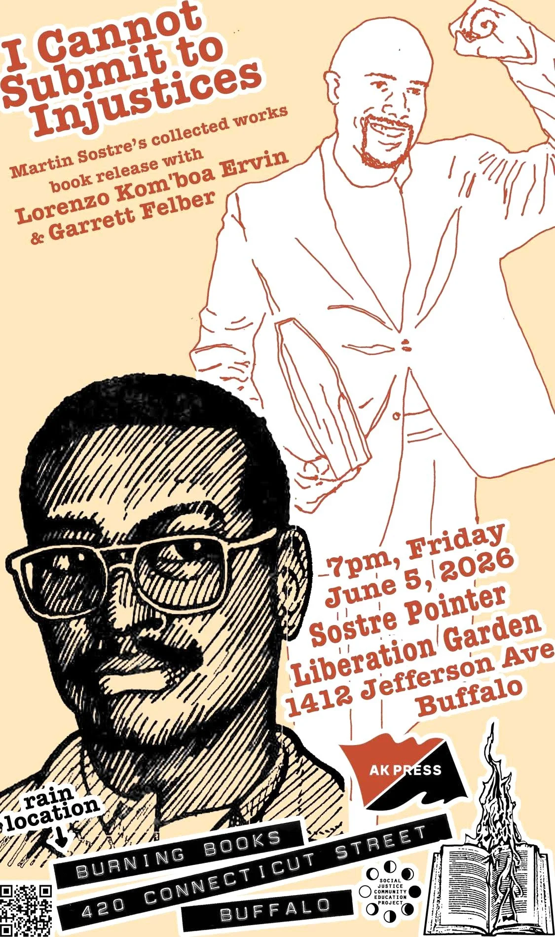 I Cannot Submit to Injustices Book Release — The Buffalo Criterion